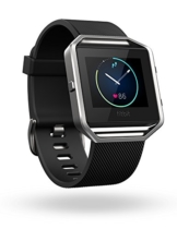 Fitbit Fitness Uhr Blaze, Schwarz, L, FB502SBKL-EU - 1