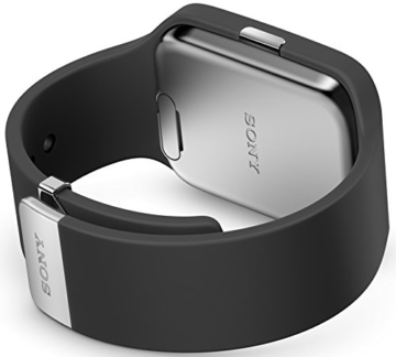 Sony Mobile SWR50 SmartWatch 3 Fitness- und Aktivitätstracker Armband Kompatibel mit Android 4.3+ Smartphones - Schwarz - 3