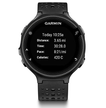 Garmin Forerunner 235 WHR Laufuhr (Herzfrequenzmessung am Handgelenk, Smart Notifications) - 