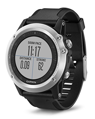 Garmin fenix 3 HR GPS-Multisport-Smartwatch - Herzfrequenzmessung am Handgelenk, zahlreiche Navigations- & Sportfunktionen, GPS/GLONASS -
