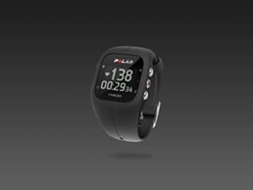 POLAR Pulsuhr A300 HR, Schwarz, 90051953 - 