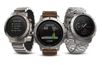 Das ist die sportliche Luxusuhr von Garmin, erhältlich in drei Varianten.