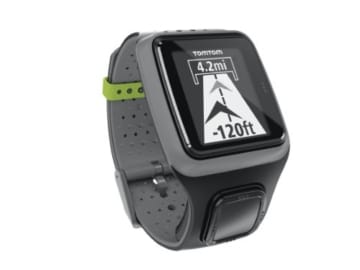 TomTom GPS Sportuhr Runner, Dark Grey, One size, 1RR0.001.00 - 